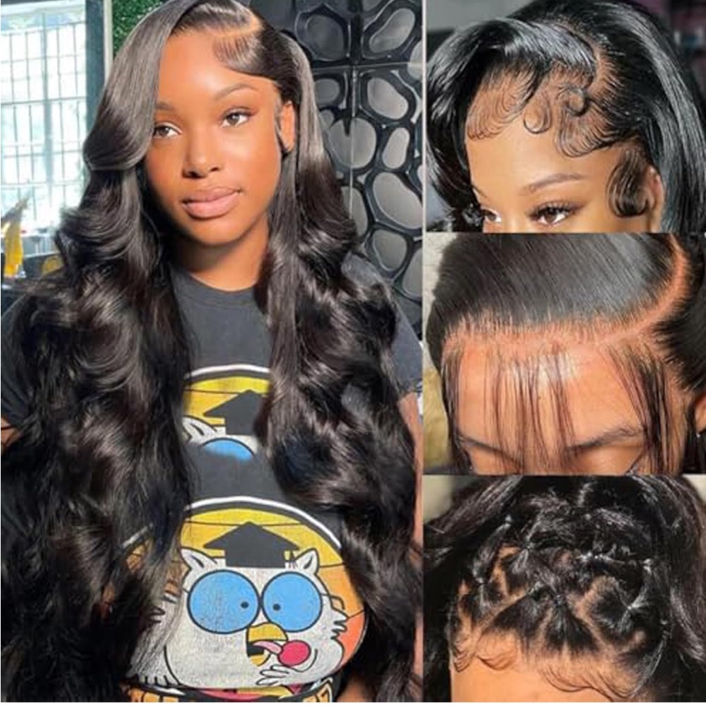 Elegant Black Wavy Hair Extensions